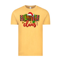 Vintage Mustard Christmas santa claus Vintage Tee - FaDigitalArtStudio