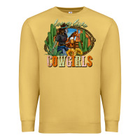 Antique Gold long live cowgirls Premium Sweatshirt - NancyCooperArtShop