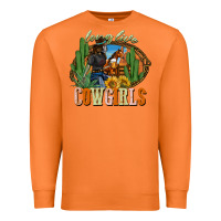 Carrot long live cowgirls Premium Sweatshirt - NancyCooperArtShop