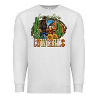 Oatmeal Heather long live cowgirls Premium Sweatshirt - NancyCooperArtShop