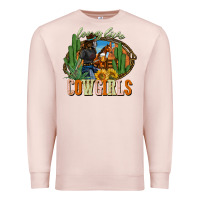 Pale Pink long live cowgirls Premium Sweatshirt - NancyCooperArtShop
