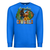 True Royal long live cowgirls Premium Sweatshirt - NancyCooperArtShop