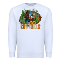 White long live cowgirls Premium Sweatshirt - NancyCooperArtShop