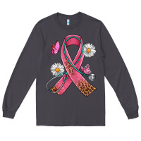 Smoke Cancer Ribbon Stethoscope Daisy Butterfly Long Sleeve Tee - Artiststas