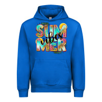 Cobalt summer vibes Urban Hoodie - NancyCooperArtShop