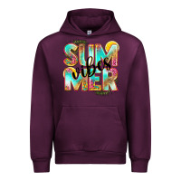 Mauve Wine summer vibes Urban Hoodie - NancyCooperArtShop