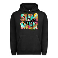Pigment Black summer vibes Urban Hoodie - NancyCooperArtShop