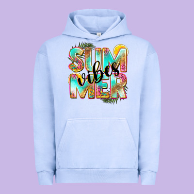 Summer Vibes Urban Hoodie Designed By Nancycooperartshop