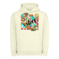 Pigment Pistachio summer vibes Urban Hoodie - NancyCooperArtShop