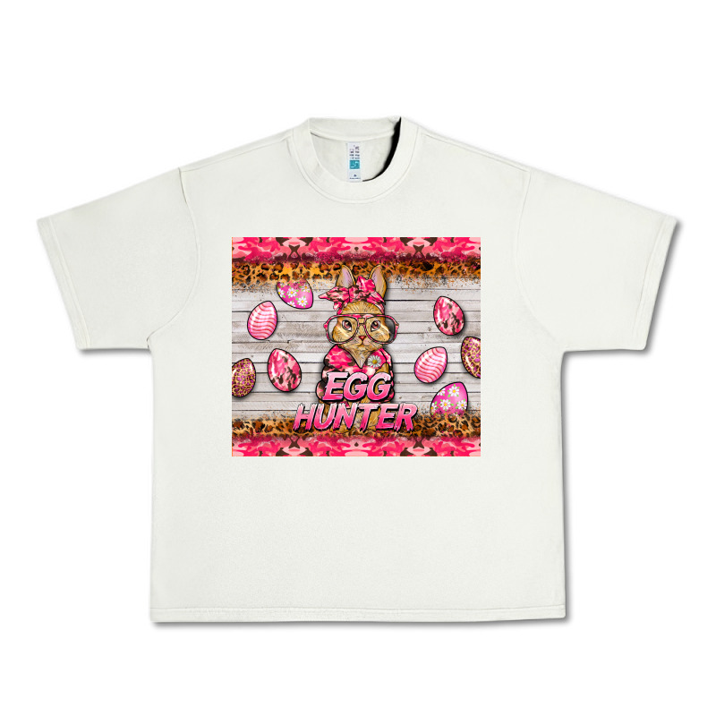 Easter Pink Camouflage Egg Hunter  Bunny Urban Heavy Tee by BarkalooDesign | Teevron