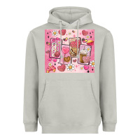 Moon Dust cafecito y chisme valentine's day Heavyweight Hoodie - MaliasSmallBusiness