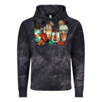 Cloud Black dog coffee cups Vintage Hoodie - Zillion Design Studio