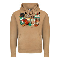 Vintage Camel dog coffee cups Vintage Hoodie - Zillion Design Studio