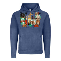 Vintage Denim dog coffee cups Vintage Hoodie - Zillion Design Studio