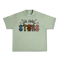 Oil Green oh my stars Urban Heavy Tee - CowhideDigitalArt