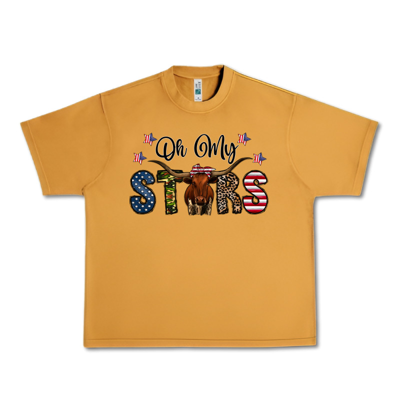 Oh My Stars Urban Heavy Tee by CowhideDigitalArt | Teevron