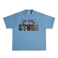 Pebble Blue oh my stars Urban Heavy Tee - CowhideDigitalArt