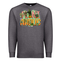 Charcoal Heather plantaholic Premium Sweatshirt - NancyCooperArtShop