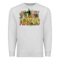 Dove Grey plantaholic Premium Sweatshirt - NancyCooperArtShop