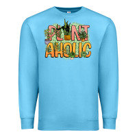 Ocean Blue plantaholic Premium Sweatshirt - NancyCooperArtShop