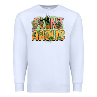 White plantaholic Premium Sweatshirt - NancyCooperArtShop