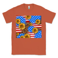 Copper basic sunflower and leopard Classic Tee - AdoDesignShop