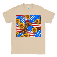 Mushroom basic sunflower and leopard Classic Tee - AdoDesignShop