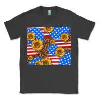 Smoke basic sunflower and leopard Classic Tee - AdoDesignShop