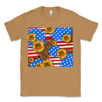Toasted Coconut basic sunflower and leopard Classic Tee - AdoDesignShop