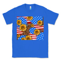 True Royal basic sunflower and leopard Classic Tee - AdoDesignShop