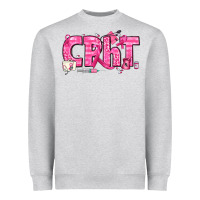 Heather Grey Breast Cancer CPHT Pharmacy Technician Heavyweight Sweatshirt - texasbilliewilder