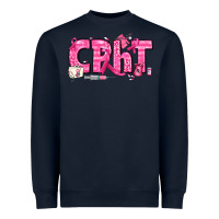 Navy Breast Cancer CPHT Pharmacy Technician Heavyweight Sweatshirt - texasbilliewilder