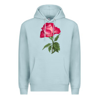 Blue Mist Love At First Sight Rose Premium Hoodie - LillyAllenDesigns