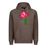 Coffee Love At First Sight Rose Premium Hoodie - LillyAllenDesigns