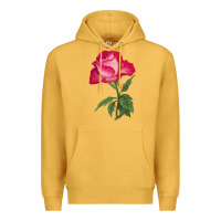 Mustard Love At First Sight Rose Premium Hoodie - LillyAllenDesigns