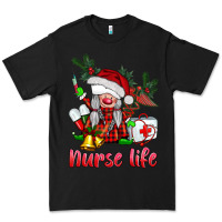 Black christmas nurse life gnome Premium Tee - BarkalooDesign