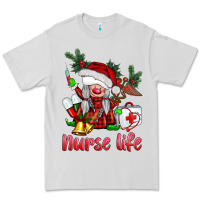 Dove Grey christmas nurse life gnome Premium Tee - BarkalooDesign
