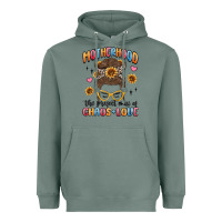 Motherhood The Perfect Mix Of Chaos And Love Heavyweight Hoodie | Teevron