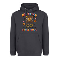 Smoke motherhood the perfect mix of chaos and love Heavyweight Hoodie - MaliasSmallBusiness