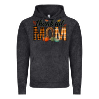 Vintage Black thankful mom Vintage Hoodie - texasbilliewilder