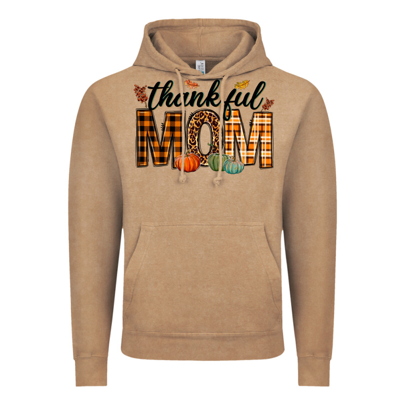 Thankful Mom Vintage Hoodie by texasbilliewilder | Teevron