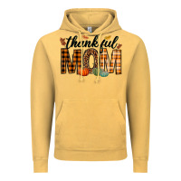 Vintage Mustard thankful mom Vintage Hoodie - texasbilliewilder