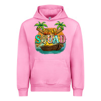 Fuchsia Pink River squad Urban Hoodie - NancyCooperArtShop