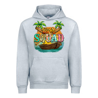 Heather Grey River squad Urban Hoodie - NancyCooperArtShop