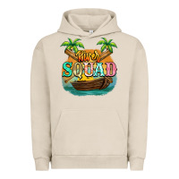 Pigment French Oak River squad Urban Hoodie - NancyCooperArtShop