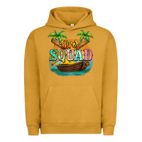 Pigment Peanut Butter River squad Urban Hoodie - NancyCooperArtShop