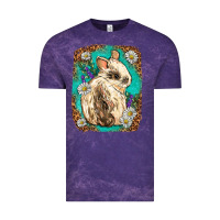 Cloud Purple Western Rabbit Vintage Tee - Neo Western
