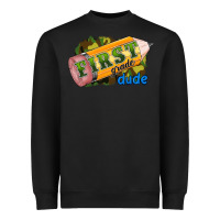 Black first grade dude Heavyweight Sweatshirt - RanaPortraitStore