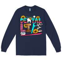 Navy dental life Long Sleeve Tee - Artiststas