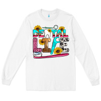 White dental life Long Sleeve Tee - Artiststas